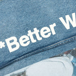 Tabloid Denim Pants - Indigo
