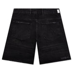 Tailored Denim Shorts - Black