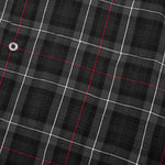 Tartan Check L/S Shirt - Black