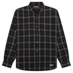 Tartan Check L/S Shirt - Black