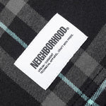 Tartan Check Shirt LS - Black