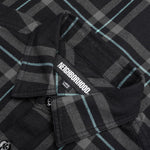 Tartan Check Shirt LS - Black