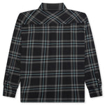 Tartan Check Shirt LS - Black