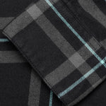 Tartan Check Shirt LS - Black