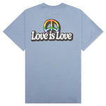 Love is Love Tee - Blue Granite