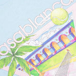 Tennis Club Icon Tee - Pale Blue