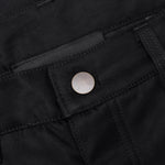 Textured Nylon 5-Pocket Pant - Black