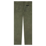 Textured Nylon 5-Pocket Pant - Military