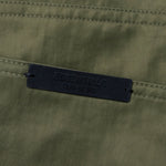 Textured Nylon 5-Pocket Pant - Military