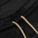 Textured Nylon Hooded Coaches Jacket - Black