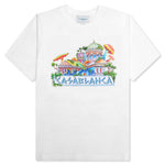 The Road To Knowledge Printed T-Shirt - White