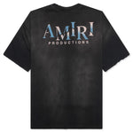 Theatre Masks Oversized Tee - Black