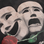 Theatre Masks Oversized Tee - Black
