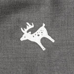 Classic Animal Backstrap Trouser - Medium Grey