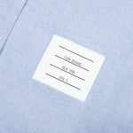 Classic L/S Button Down Point Collar Shirt W/ GG Armband - Light Blue