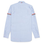 Classic L/S Button Down Point Collar Shirt W/ GG Armband - Light Blue