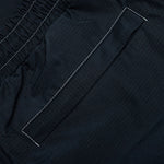 Contrast White Stitching Track Pants - Navy