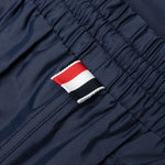 Drawcord Waist Swim Short w/ Solid Swim Tech - Navy