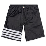 Mid Thigh 4 Bar Shorts - Navy