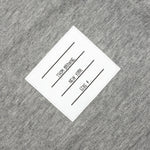 Oversized S/S Pocket Tee - Light Grey