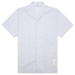 Seersucker Swim Shirt - Light Blue