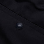 Snap Front Elastic Track Trouser - Navy