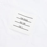 Solid Oxford Straight Fit Button Down L/S Shirt - White