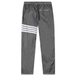 Straight Leg Track Pants - Silver