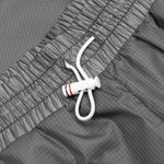 Straight Leg Track Pants - Silver