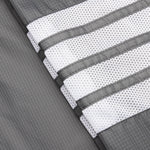 Straight Leg Track Pants - Silver