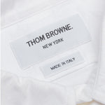 Zip Front Button Down L/S Shirt - Red/White/Blue