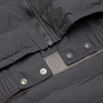 4Bar in Poly Twill Down Filled Ski Vest - Medium Grey