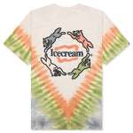 Tie Dye S/S Knit - Antique White