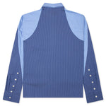 Togetherness Business Shirt - Pinstripe Blue