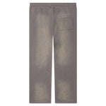 Tonal Beware Open Bottom Sweatpants - Cement