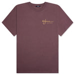 Trackside Tee - Huckleberry
