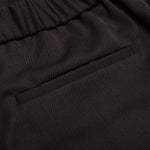 Straight Leg Gabardine Trouser D006 - Chocolate Brown