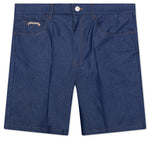 Denim Shorts with Trunakaroo Plaque - Blue