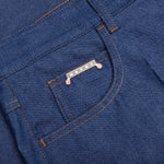 Denim Shorts with Trunakaroo Plaque - Blue
