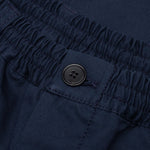 Cropped Drawstring Trousers - Ink