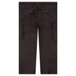 Brown Organic Cotton Cargo Trousers TCY36 - Moca