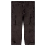 Brown Organic Cotton Cargo Trousers TCY36 - Moca