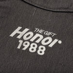 Twill Full Zip Shirt - Black