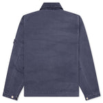 Twilled Bird Wheel Jacket - Washed Blue