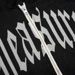 Twitch Knitted Zip Hoodie - Black