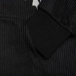 Twitch Knitted Zip Hoodie - Black