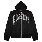 Twitch Knitted Zip Hoodie - Black