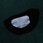 Two Tone Rib Knit - Green/Black