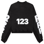 USO-123 CVA Crewneck - Mechanic Black