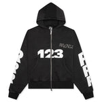 USO-123 CVA Zip Hoodie - Mechanic Black